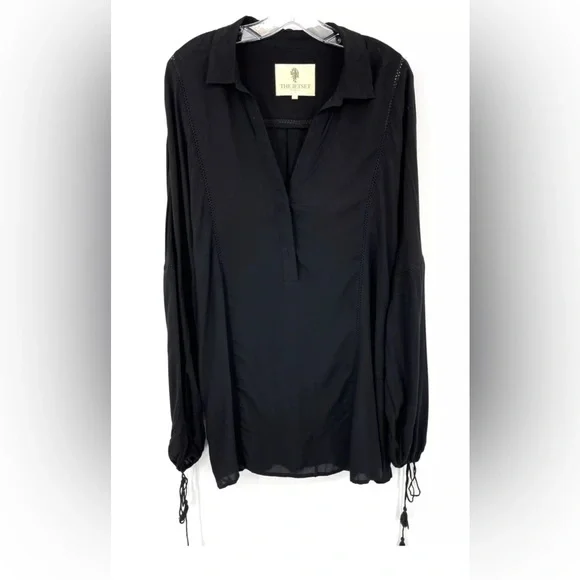 The Jetset Diaries Chic Black Tunic Dress - Picture 4 of 6